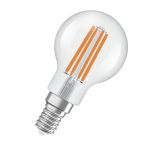 Ledvance Classic LED E14 Kugel Fadenlampe Klar 3.8W 806lm - 827  | Ersatz Für 60W