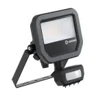 Ledvance Led-Scheinwerfer Aluminium Schwarz 8W 1200lm 100D - 840  | IP65 - Bewegungs- Und Lichtsensor - Symmetrisch