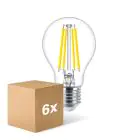 Mehrfachpackung 6x Philips MASTER Value LED Glühbirne E27 Birne Klar 7.8W 1055lm - 927  | Höchste Farbwiedergabe - Dimmbar - Ersatz Für 75W