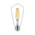 Philips MASTER Value LED Ampoule E27 Edison Filament Claire 5.9W 806lm - 927 Blanc Très Chaud | Meilleur rendu des couleurs - Équivalent 60W