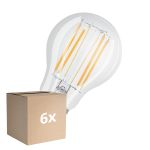 Lot 6x Osram LED Superstar E27 Poire Filament Claire 7.5W 1055lm - 940 Blanc Froid | Meilleur Rendu De Couleur - Dimmable - Remplacement 75W