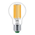 Philips MASTER LED Ampoule Ultra Efficient E27 Poire Claire 7.3W 1535lm - 827 Blanc Très Chaud | Équivalent 100W