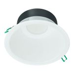 Philips Spot encastrable LED Coreline DN142B Aluminium Blanc 11W 1200lm 60D - 830  | Diamètre 155mm - IP20 - Dimmable - Blanc Réflecteur