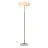 DFTP by Nordlux Glossy Lampadaires Salon Verre et Marbre Blanc | Convient pour 3x E14