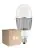 Lot 6x Ledvance LED Ampoule HQL LED P E27 41W 5400lm - 827 Blanc Très Chaud | Remplacement 125W