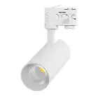 Spot LED Sur Rail 3 Phases  Eco Aluminium Blanc 20W 1970lm 36D - 830 Blanc Chaud | UGR 