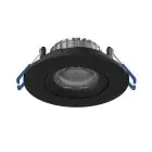 Spot LED Ares Inclinable Noir 6W 540lm 927-940 3CCT | Diamètre 68mm