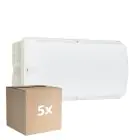 Lot 5x Philips LED Sécurité Ledinaire WL055V Blanc 6W 600lm - 830 Blanc Chaud | 374x150mm - IP65