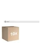 Lot 10x Philips MASTER LED T8 (EM/Direct 230V) Ultra Output 20W 3700lm - 865 Lumière Du Jour | 150cm - Remplacement 58W