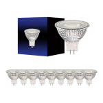 Lot 10x Spot LED GU5.3 MR16 3.4W 345lm 36D - 840 | Remplacement 35W